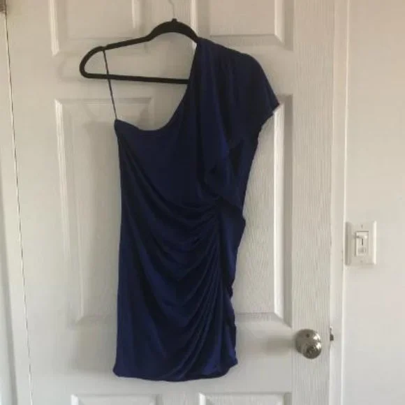Express  Blue Dress - Picture 3 of 8